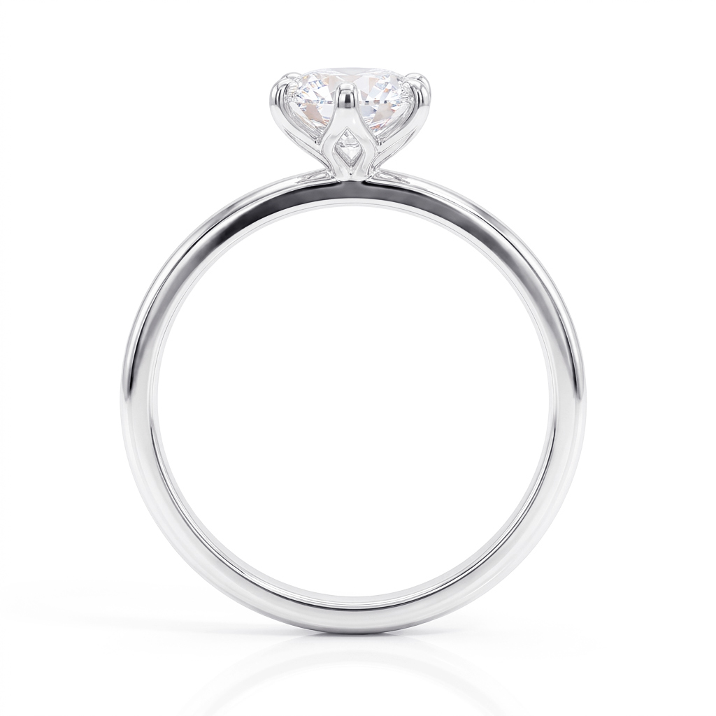 Beat of Love - Created Diamonds TESSA pyöreä solitaire valkokultaa 1.00ct D-F/VVS - Image 2