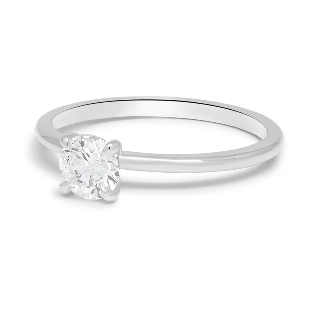 Beat of Love - Created Diamonds STELLA pyöreä solitaire valkokultaa 0.50ct D-F/VVS - Image 3