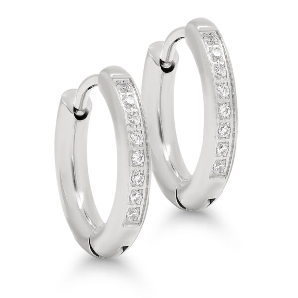 Teräskorvarenkaat zirkoneilla