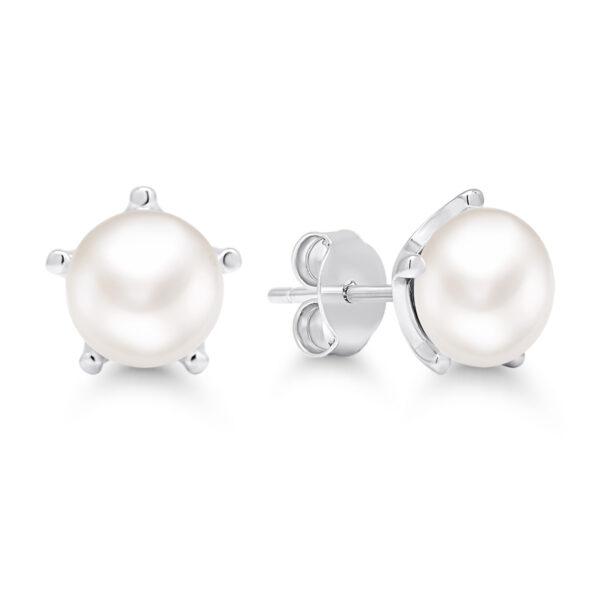 Hopeakorvakorut 7mm helmillä