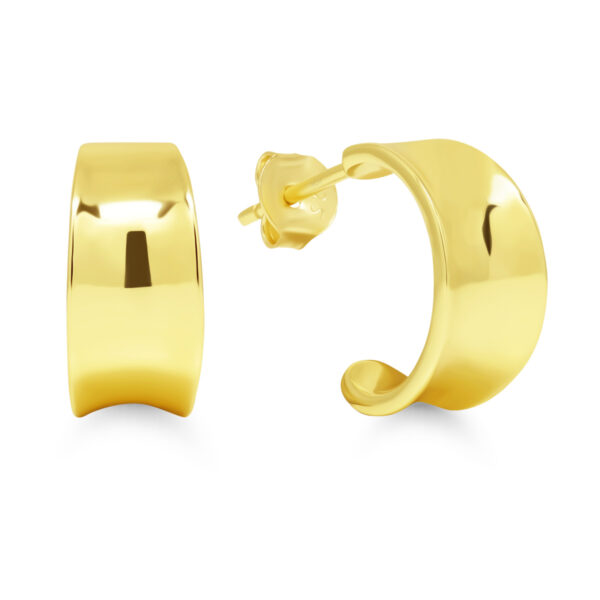 Koverat kullatut hopearenkaat tappikiinnityksellä