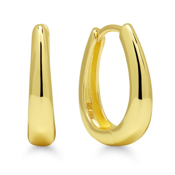 Kullatut hopeakorvarenkaat