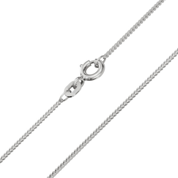 14K valkokulta panssariketju 1,1mm