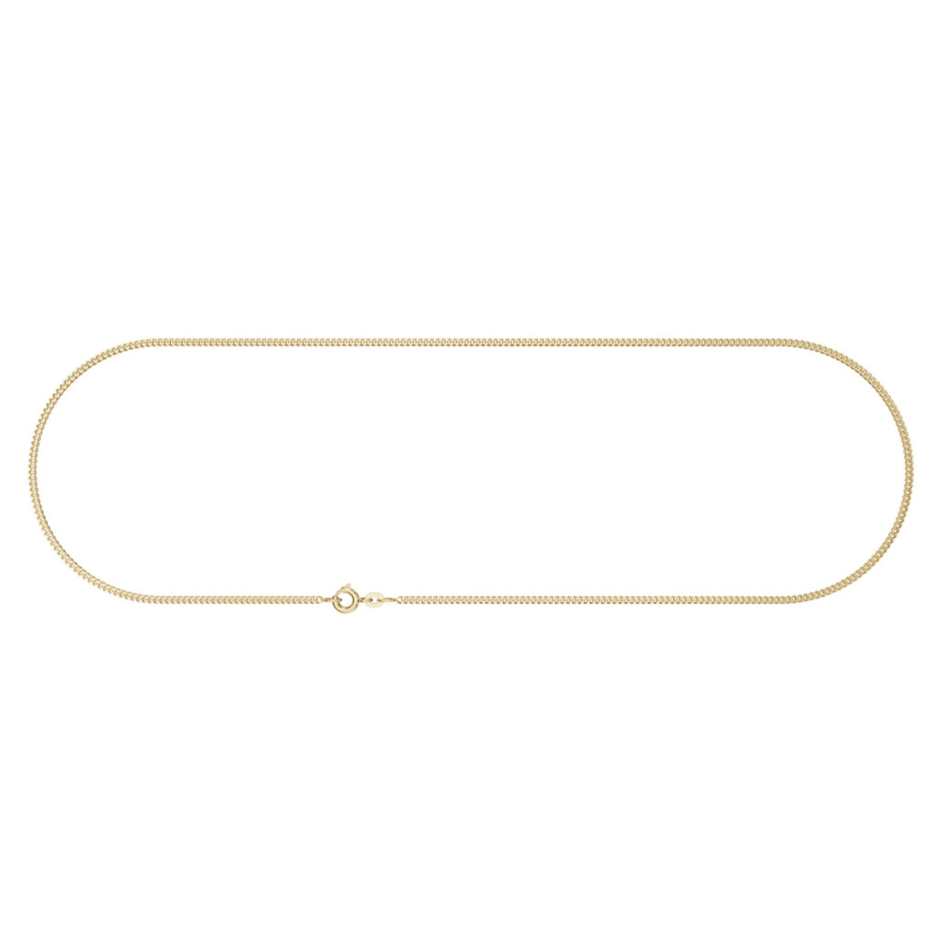 14K keltakultaketju - panssari 1,7mm - Image 3