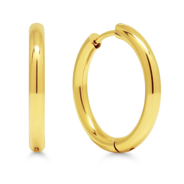 Kullatut teräskorvarenkaat ulkohalkaisija 21mm