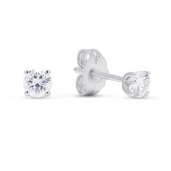 Timanttikorvakorut 0.34ct valkokultaa