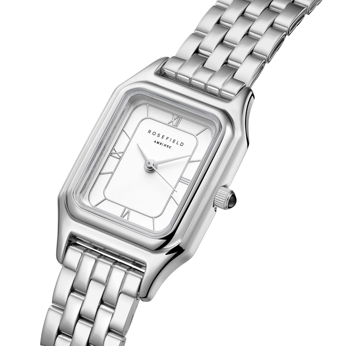 Rosefield - Ivy - hopeanvärinen ranneke, valkoinen taulu - Image 2