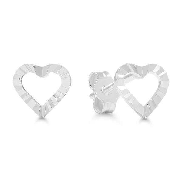 Kauniit hopeiset korvakorut