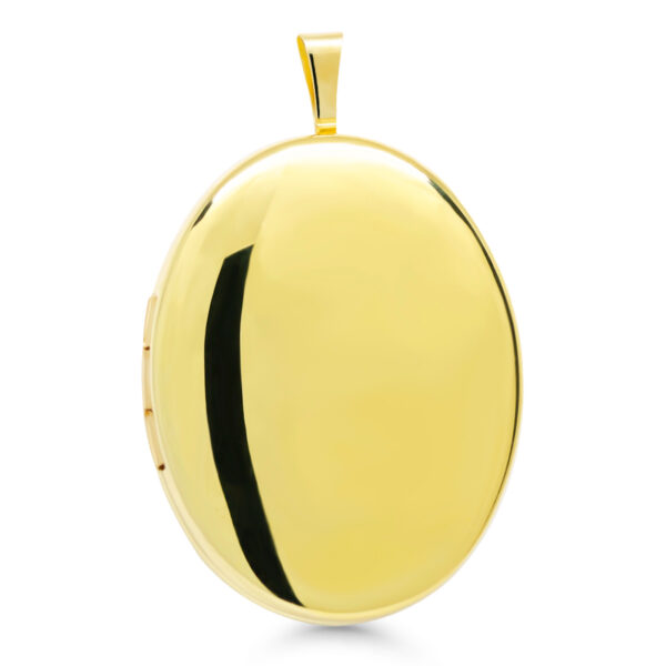 Iso 27mm korkea kullattu hopeamedaljonki